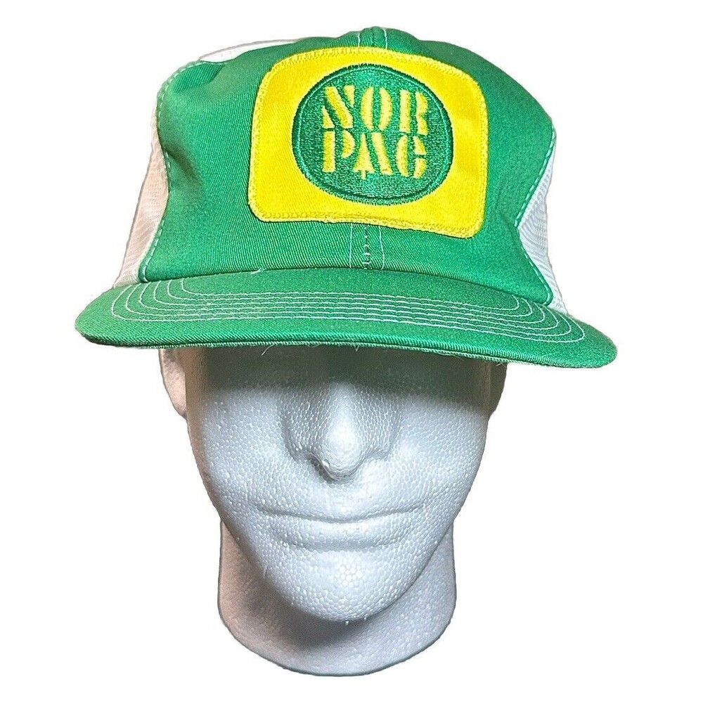Vintage 80’s Nor Pac Mesh Trucker Patch Hat
